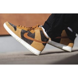 Nike Dunk High Prm Dark Russet DD1401-200 Velvet Brown/Dark Russet-Curry-Sail 